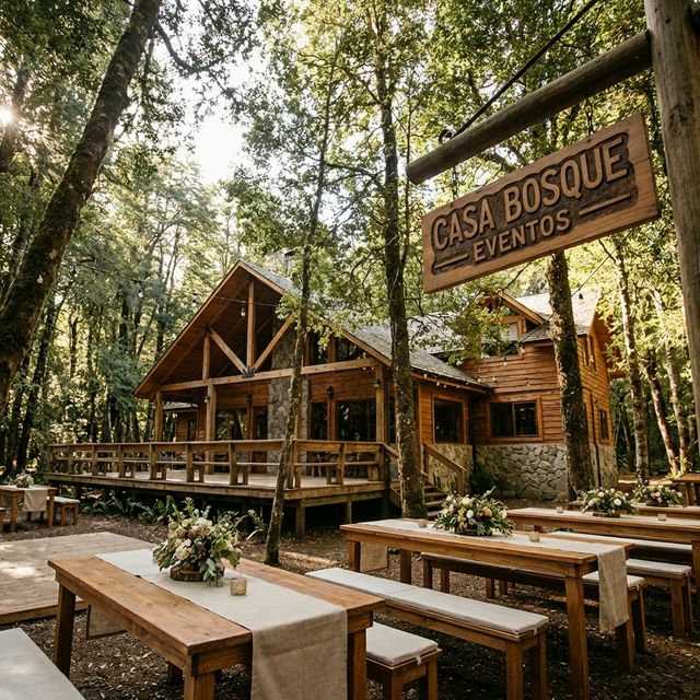 Centro de eventos Casa Bosque